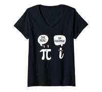 Mujer Sé Racional, Profesor de matemáticas Camiseta Cuello V