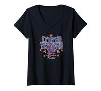 Mujer Segal - Lynyrd Skynyrd - Lynyrd Skynyrd Freebird Stars Eagle Camiseta Cuello V