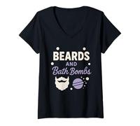 Mujer Self Care Dad SPA Day Bienestar de los Hombres Humor Bienestar Relajado Bienestar Camiseta Cuello V