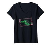 Mujer Sello Save The Sea Turtles Camiseta Cuello V