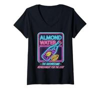Mujer Señal de refrescos de Agua de almendras The Backrooms Camiseta Cuello V