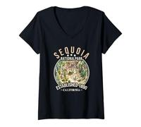 Mujer Sequoia National Park | California Camiseta Cuello V