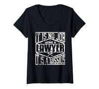 Mujer Ser Abogado Es Una Misión No Un Empleo Más Camiseta Cuello V