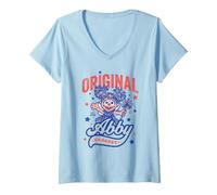 Mujer Sesame Street Original Abby Cadabby Camiseta Cuello V