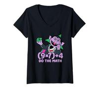Mujer Sesame Street The Count Do The Math Camiseta Cuello V