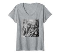 Mujer Sesión de Fotos de The Cramps Psychobilly Band por Simon Fowler Camiseta Cuello V