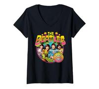 Mujer SGT. Peppers Lonely Hearts Club Band Camiseta Cuello V