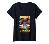 Mujer Shacks and Snacks, That’s my Cardio Camiseta Cuello V