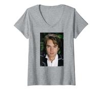 Mujer Shawn Cassidy The Hardy Boys Misterios por Michael Grecco Camiseta Cuello V