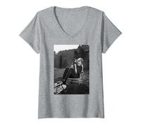 Mujer Sheryl Lee Twin Peaks Laura Palmer Actriz de Michael Grecco Camiseta Cuello V
