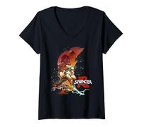 Mujer Shinobi: Art of Vengeance - Key Art Camiseta Cuello V