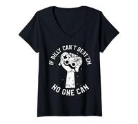 Mujer Si Billy no Puede vencerlos, Nadie Puede Jugar Nombre Billy Camiseta Cuello V