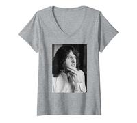 Mujer Sí, Jon Anderson va por el uno 1977 Camiseta Cuello V