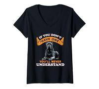 Mujer Si no lo tienes, nunca entenderás a Cane Corso Dog Camiseta Cuello V