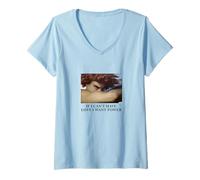 Mujer Si no puedo tener amor, quiero poder - Fallen Angel Camiseta Cuello V