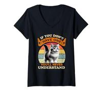 Mujer Si no Tienes uno, Nunca entenderás a Munchkin Cat Camiseta Cuello V