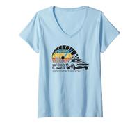 Mujer Sí, Oficial, Vi el límite de Velocidad Simplemente no te Vi, policía Camiseta Cuello V