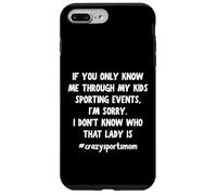 Mujer Si Solo Sabes A Través De Mis Hijos Sporting Mom Carcasa para iPhone 7 Plus/8 Plus