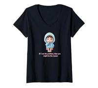 Mujer Si Soy el Problema, Cita Sabia Camiseta Cuello V