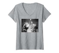 Mujer Simon Le Bon Andy Taylor Duran Duran en Vivo 1988 Camiseta Cuello V