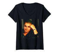 Mujer Sinead O'Connor Nada compara 2 Activista de U Pop Singer Camiseta Cuello V
