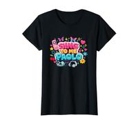 Mujer Sing To Me Paolo Pastel Linda Mariposa Nostalgia Camiseta gráfica económica