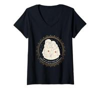 Mujer Sisters Always Connected by Heart Cita Matching Sister Camiseta Cuello V