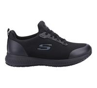Mujer Skechers Trabajo Zapatillas Ancho Ajuste Squad Antideslizante Ocupacional