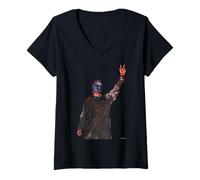 Mujer Slipknot Corey Taylor Esperar Y Sangrar Nu Metal Andy Willsher Camiseta Cuello V