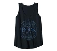 Mujer Slow Burn Romance Book Club Romance Reader Amante de los Libros Camiseta sin Mangas
