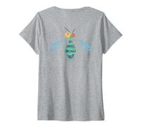Mujer #snirt - Camiseta infantil con diseño de pajarita Camiseta Cuello V