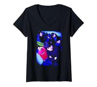 Mujer Snow Patrol Run Final Straw Era Band Retrato Camiseta Cuello V