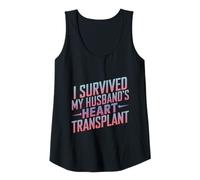 Mujer Sobreviví al Cuidador del cónyuge con trasplante de corazón de mi Esposo Camiseta sin Mangas