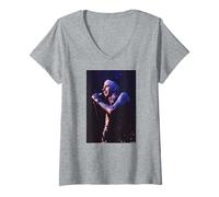 Mujer Soft Cell Pop Duo Live Marc Almond de Andy Willsher Camiseta Cuello V