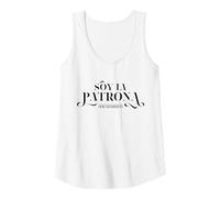 Mujer Soja La Patrona En Mi Casa Mando Yo - Patrona Chicana Camiseta sin Mangas