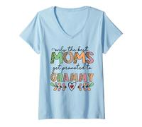 Mujer Solo Las Mejores mamás Son promovidas a Grammy Camiseta Cuello V
