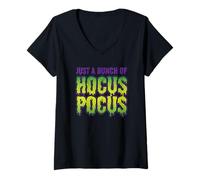Mujer Solo un montón de Brujas T-Good de Hocus Pocus Camiseta Cuello V