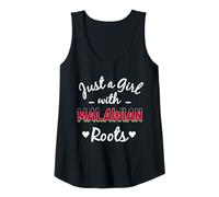 Mujer Solo una chica con raíces de Malawi Orgullo de chicas de Malawi Camiseta sin Mangas