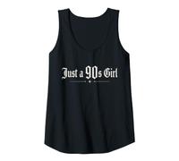 Mujer Solo una Chica de los Noventa, Retro, gótica y nostálgica Camiseta sin Mangas