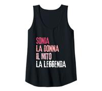 Mujer Sonia La Donna Il Mito La Leggenda Festa di Compleanno Camiseta sin Mangas