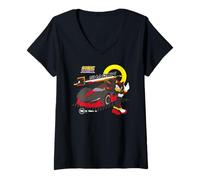 Mujer Sonic Racing CrossWorlds - Ready to Roll Shadow Camiseta Cuello V