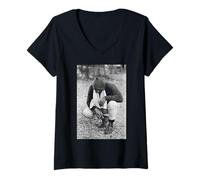 Mujer Sonny Liston Entrenamiento Para Muhammad Ali Champion Boxing Fight Camiseta Cuello V