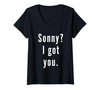 Mujer Sonny? Te tengo. Camiseta Cuello V