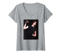 Mujer Sophie Ellis-Bextor Cantante Pop Disco Andy Willsher Camiseta Cuello V