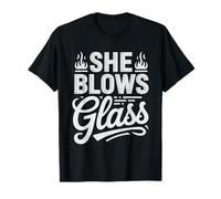 Mujer Sopladora Vidrio Hot Shop Soplado De del Artista Camiseta