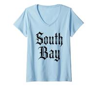 Mujer South Bay Los Ángeles Redondo Torrance El Segundo Lomita 310 Camiseta Cuello V