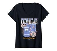 Mujer South Park Towelie I Have No Idea What's Going On Montage Camiseta Cuello V