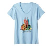 Mujer Souvenir/Barcelona de Barcelona Camiseta Cuello V