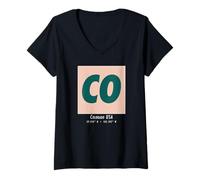 Mujer Souvenir de Colorado, Originario de Colorado, Ciudad Natal Vintage Camiseta Cuello V