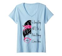 Mujer Soy aburrido, bebé, todo lo que hago es ganar dinero y volver a casa de forma divertida Camiseta Cuello V